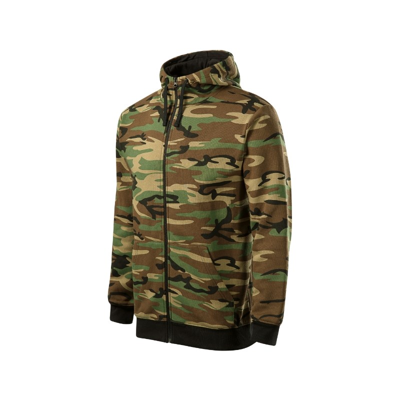 pánská mikina Camo Zipper
