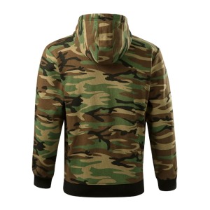 pánská mikina Camo Zipper