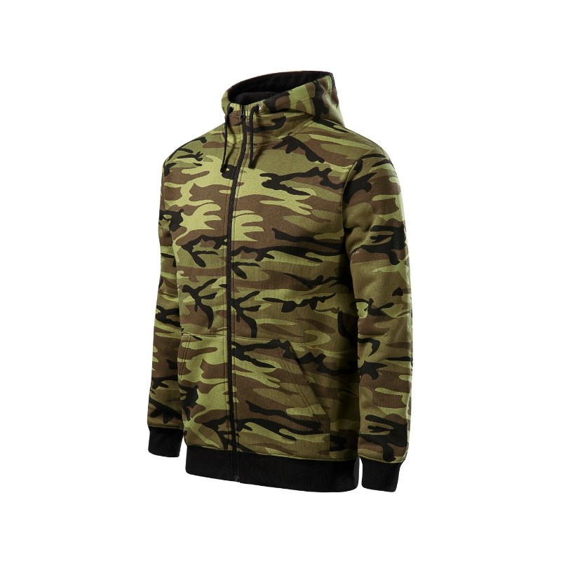 pánská mikina Camo Zipper