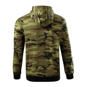 pánská mikina Camo Zipper