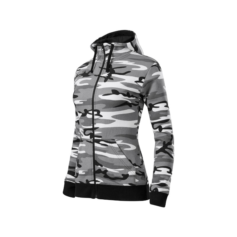 dámská mikina Camo Zipper