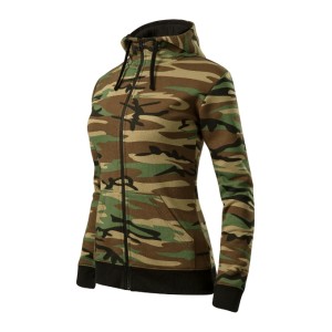 dámská mikina Camo Zipper