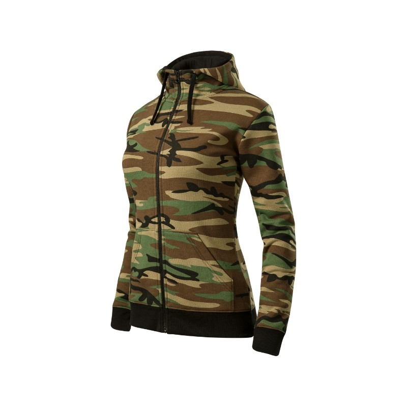 dámská mikina Camo Zipper