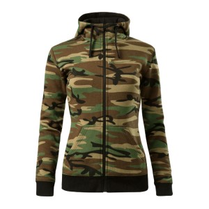 dámská mikina Camo Zipper