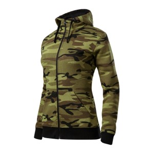 dámská mikina Camo Zipper