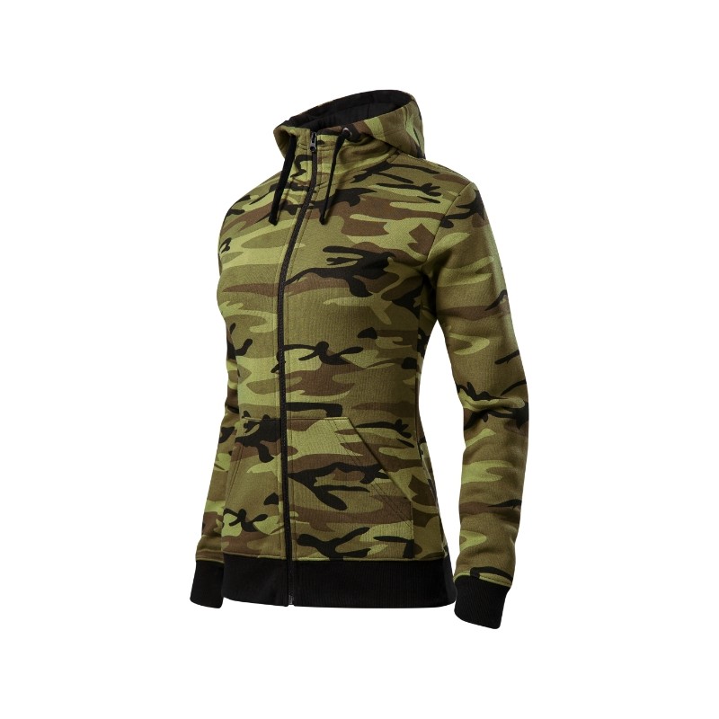 dámská mikina Camo Zipper