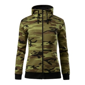 dámská mikina Camo Zipper