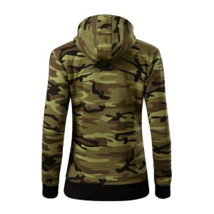 dámská mikina Camo Zipper
